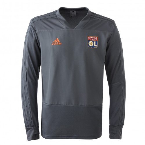 Sweat Entrainement Adulte Onyx adidas OL 2017/2018