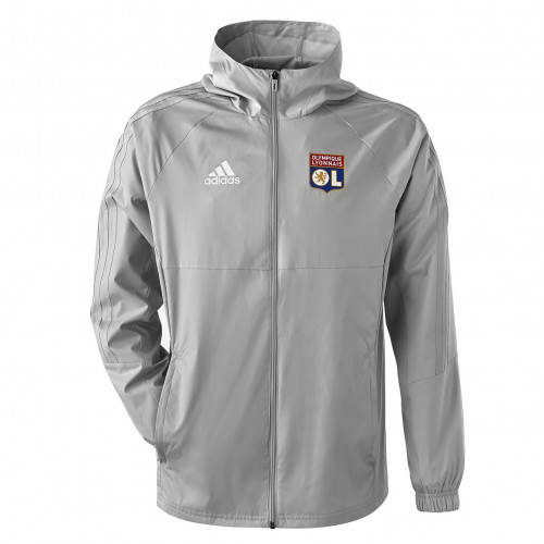 Veste de pluie Adulte adidas TIRO OL GRIS - Taille - XL