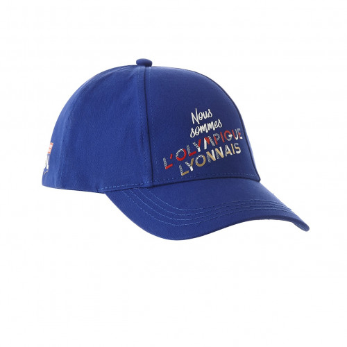 Casquette Enfant Olympique Lyonnais Relief Bleu Royal 2017/2018 - Taille - Unique