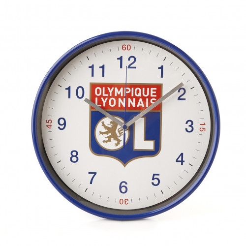 Horloge murale Logo Olympique Lyonnais