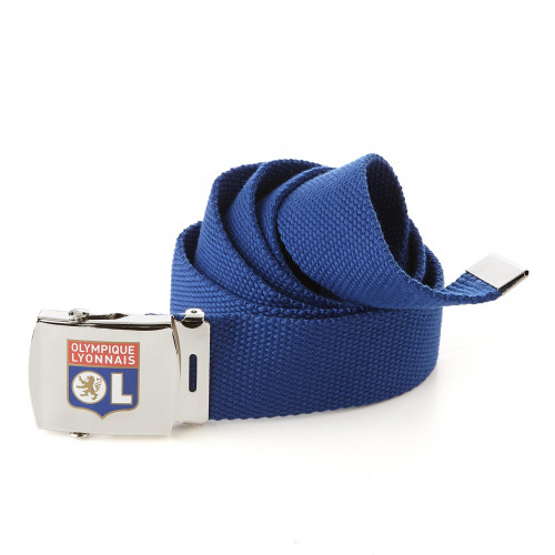 Ceinture Tissu Bleu Olympique Lyonnais - Taille - Unique