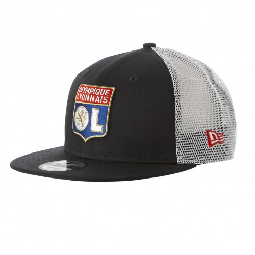 Casquette Adulte New Era x Olympique Lyonnais Noir Blanc - Taille - M/L
