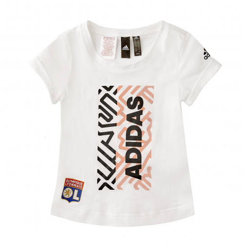 T-Shirt Femme Junior Blanc Graphique - Taille - 9-10A