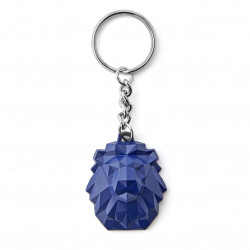 Porte-clés 3D Lion Pop Bleu