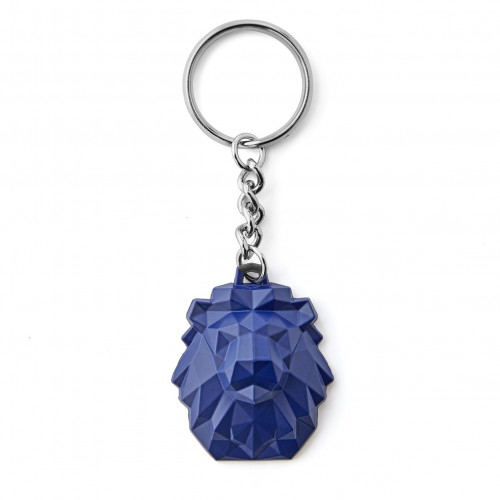 Porte-clés 3D Lion Pop Bleu - Taille - Unique