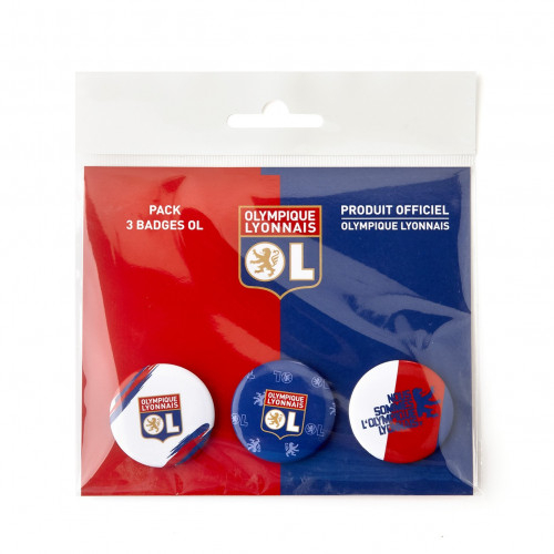Pack 3 Badges OL