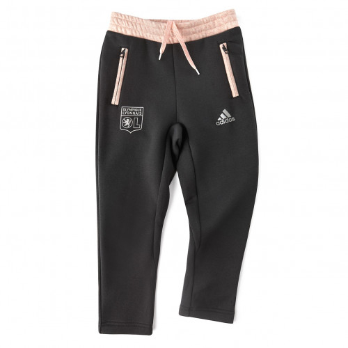Pantalon de Survêtement Fillette Rose/Carbon