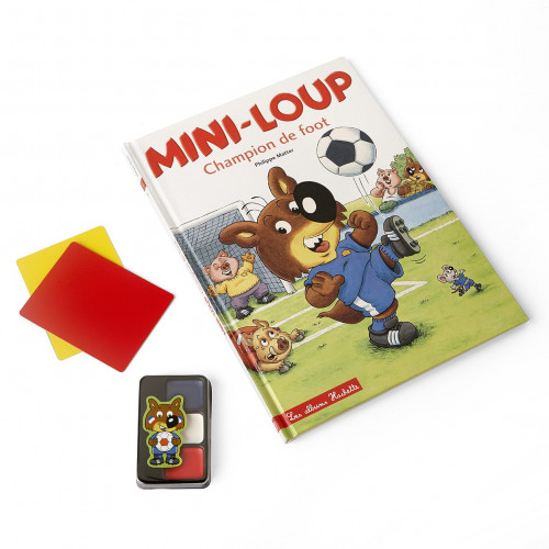 Mini-Loup Champion de foot + Maquillage