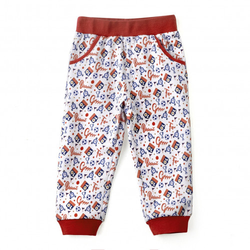 Pantalon jogging bébé rouge Baby But !! - Taille - 12M