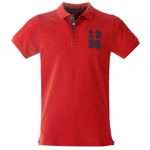 Polo Homme rouge 1950