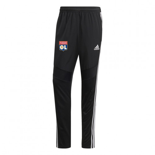 Pantalon d'entrainement hiver noir OL adidas 2019/2020 - Taille - XS