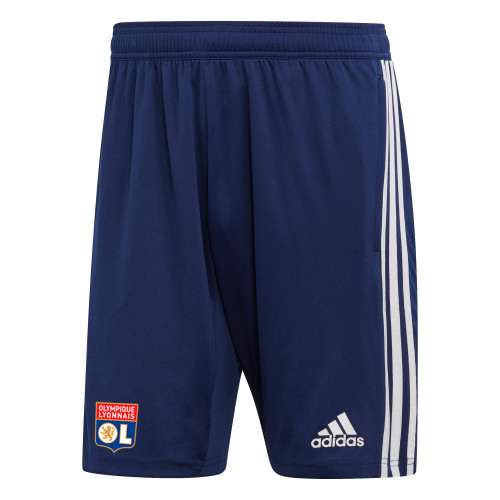 Short d'entrainement Bleu marine Adulte OL adidas 19/20 - Taille - 2XL