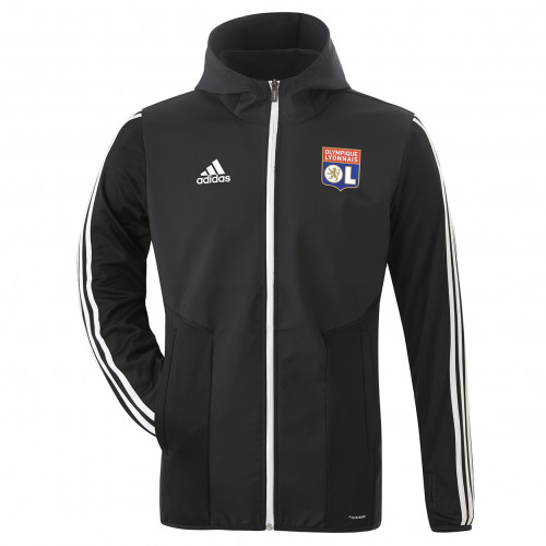 Veste d'entrainement hiver noir adidas Olympique Lyonnais 2019/2020 - Taille - XL