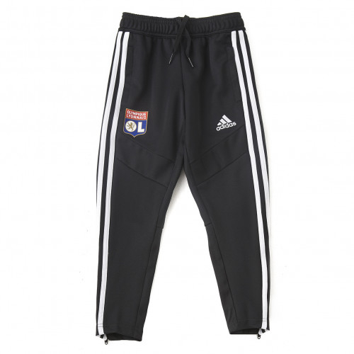 Pantalon d'entrainement Noir Junior OL adidas 19/20 - Taille - 5-6A