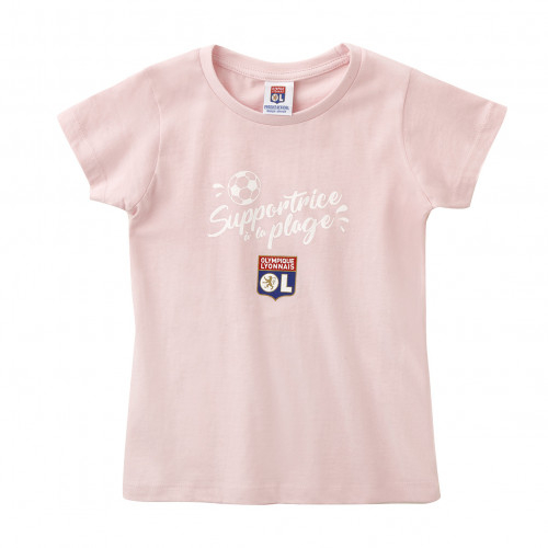 T-shirt mini supportrice à la plage Fille
