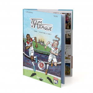 Comic book "Team d'attaque" TOME 1 (in french)