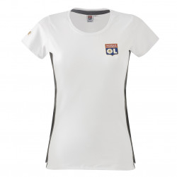T-Shirt Training Teck blanc femme