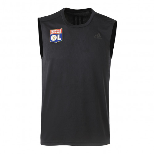 Débardeur noir OL adidas 19-20 - Taille - XL
