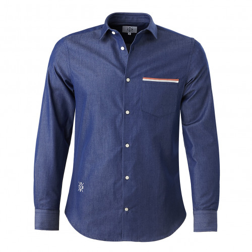 Chemise Lifestyle bleu 1950 - Taille - 2XL