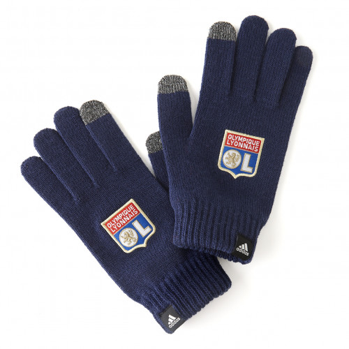 Gants bleue marine OL adidas