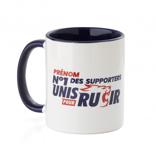 Mug personnalisable N°1 des supporters - Taille - Unique