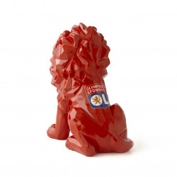 Statue Lion rouge 16CM