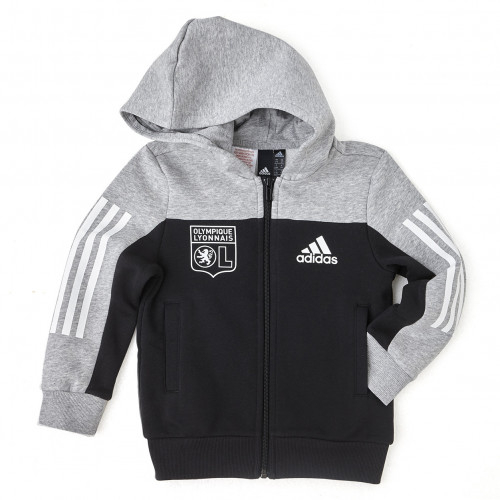 Veste à capuche gris adidas junior