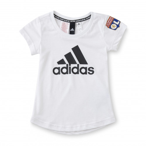 T-shirt adidas blanc fille
