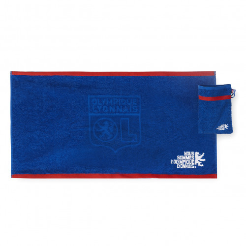 Kit serviette et gant de toilette OL - Taille - Unique