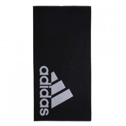 Serviette de bain adidas Noir grand format