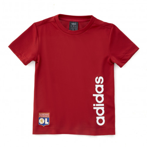 T-shirt adidas rouge junior - Taille - 7-8A