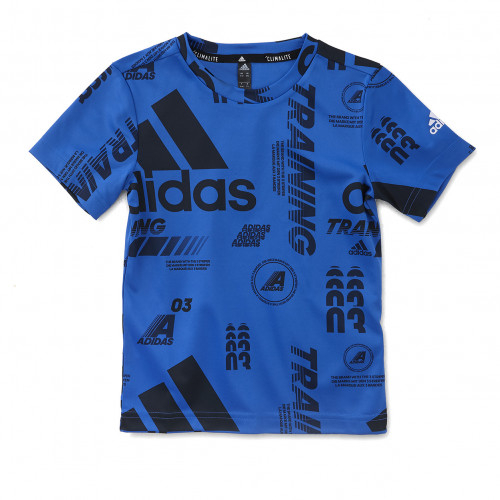 T-shirt adidas bleu junior - Taille - 5-6A