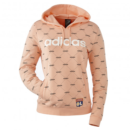 Sweat-shirt à capuche Linera Graphic adidas femme