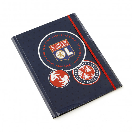 Pochette à rabats Patch Olympique Lyonnais