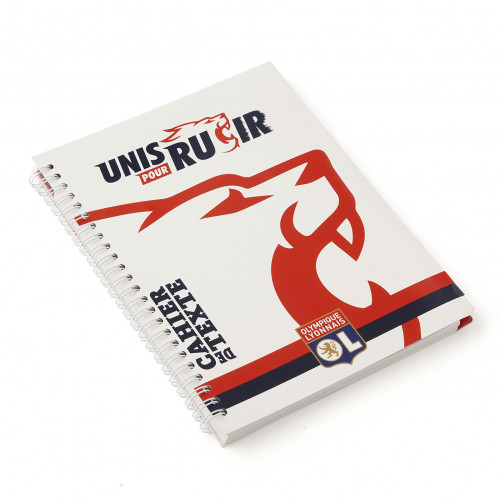 Cahier de texte Olympique Lyonnais - Taille -Unique