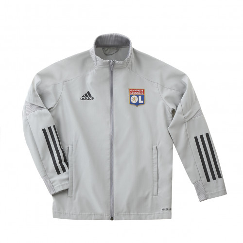 Veste de survêtement staff OL Junior 20/21 - Taille - 7-8A