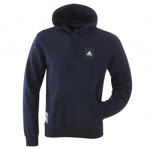 Sweat à capuche bleu marine homme adidas - Taille - 2XL