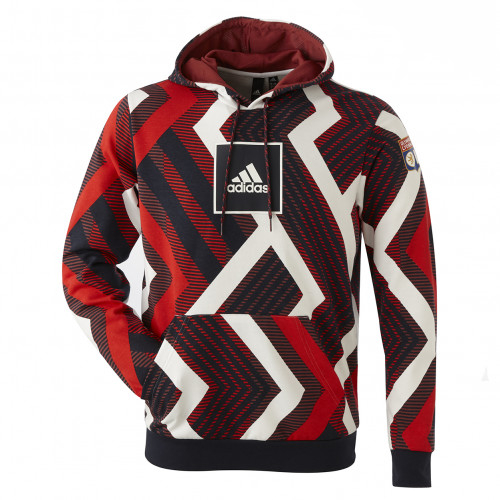 Sweat-shirt à capuche Allover Print - Taille - 2XL