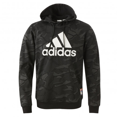 Sweat-shirt à capuche Essentials Allover Print - Taille - 2XL