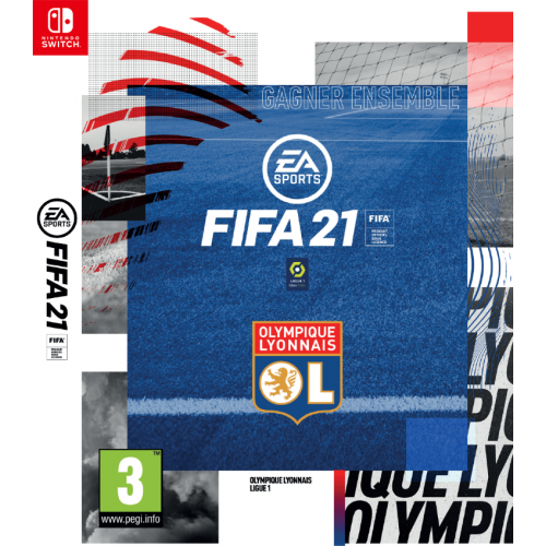 Jeu FIFA 21 Nintendo Switch + Fourreau Olympique Lyonnais