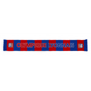 Écharpe Supporter Olympique Lyonnais – Vintage Juninho – Retro OL Années 2000