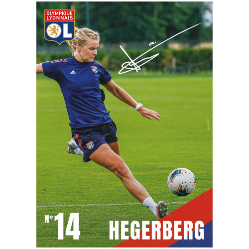 Poster Hegerberg 20/21 - Taille - Unique