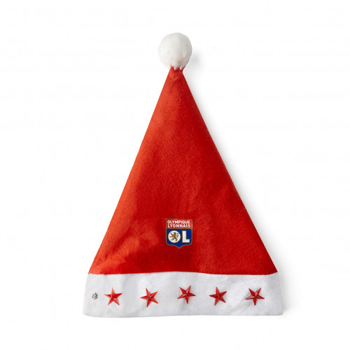 Bonnet de Noël Lumineux OL - Taille - Unique