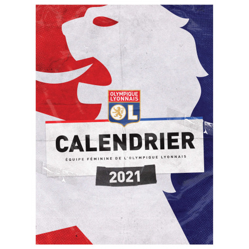 Calendrier Mural Joueuses 2021 - Taille - Unique