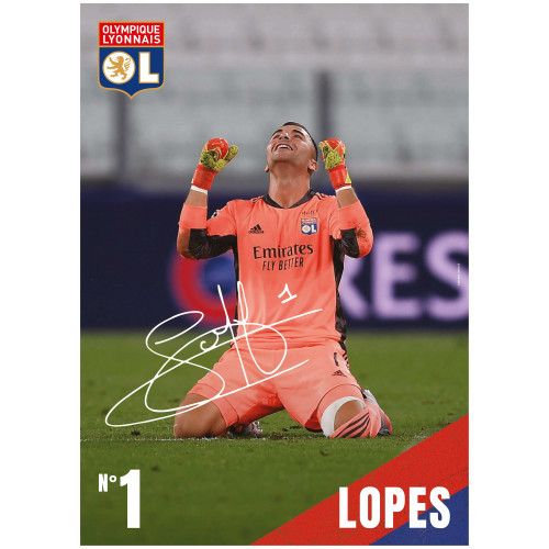 Carte postale Lopes 20/21 - Taille - Unique