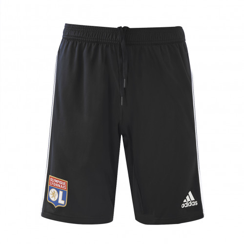 Short de sortie staff noir OL adidas 19-20 - Taille - XL