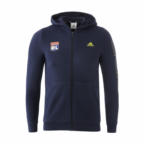 Veste à capuche bleu junior - Taille - 5-6A