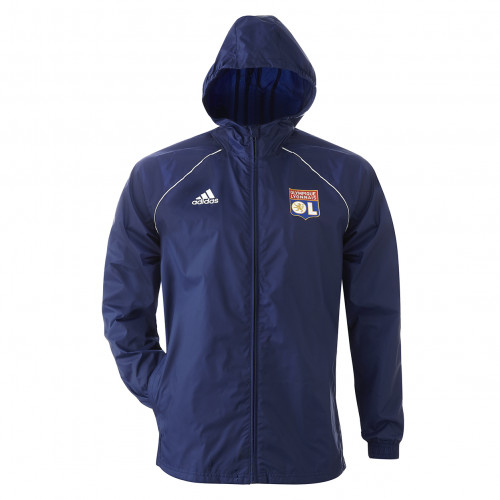 Veste de pluie CORE bleu marine joueur junior PRO adidas 19-20 - Taille - 13-14A