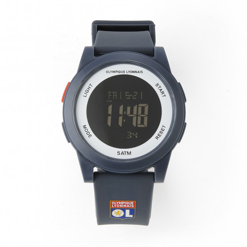 Junior digital silicone watch - Olympique Lyonnais