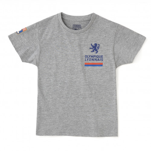 T-shirt gris chiné junior - Taille - 9-11A